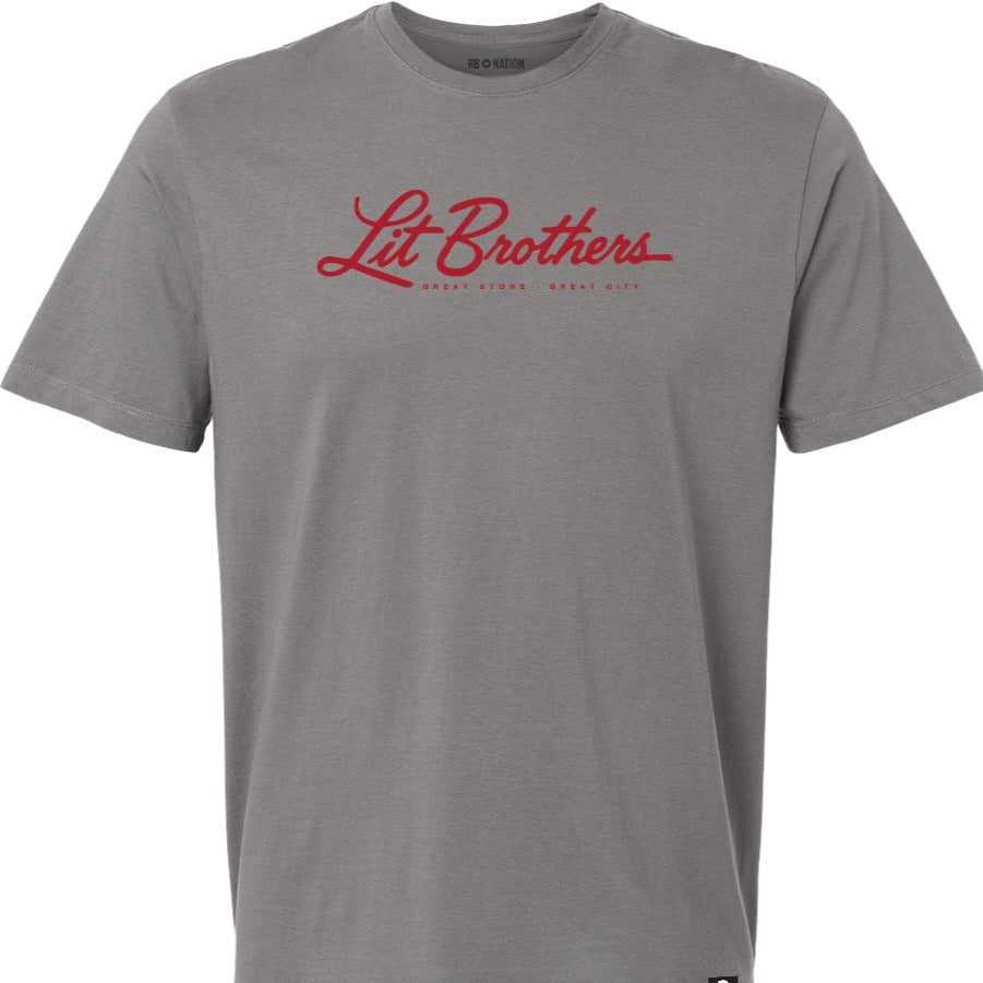 Lit Brothers Great Store Great City T-shirt - 100% made in the USA