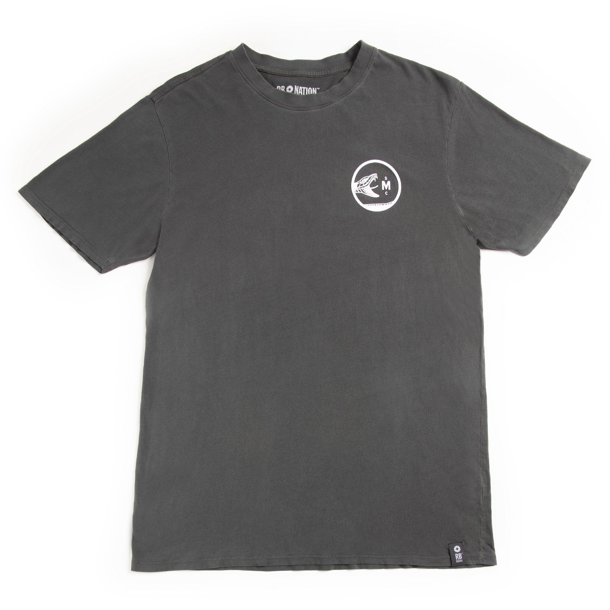 Dark Grey Philadelphia x Messina Social Club Business Collaboration T-shirt Back