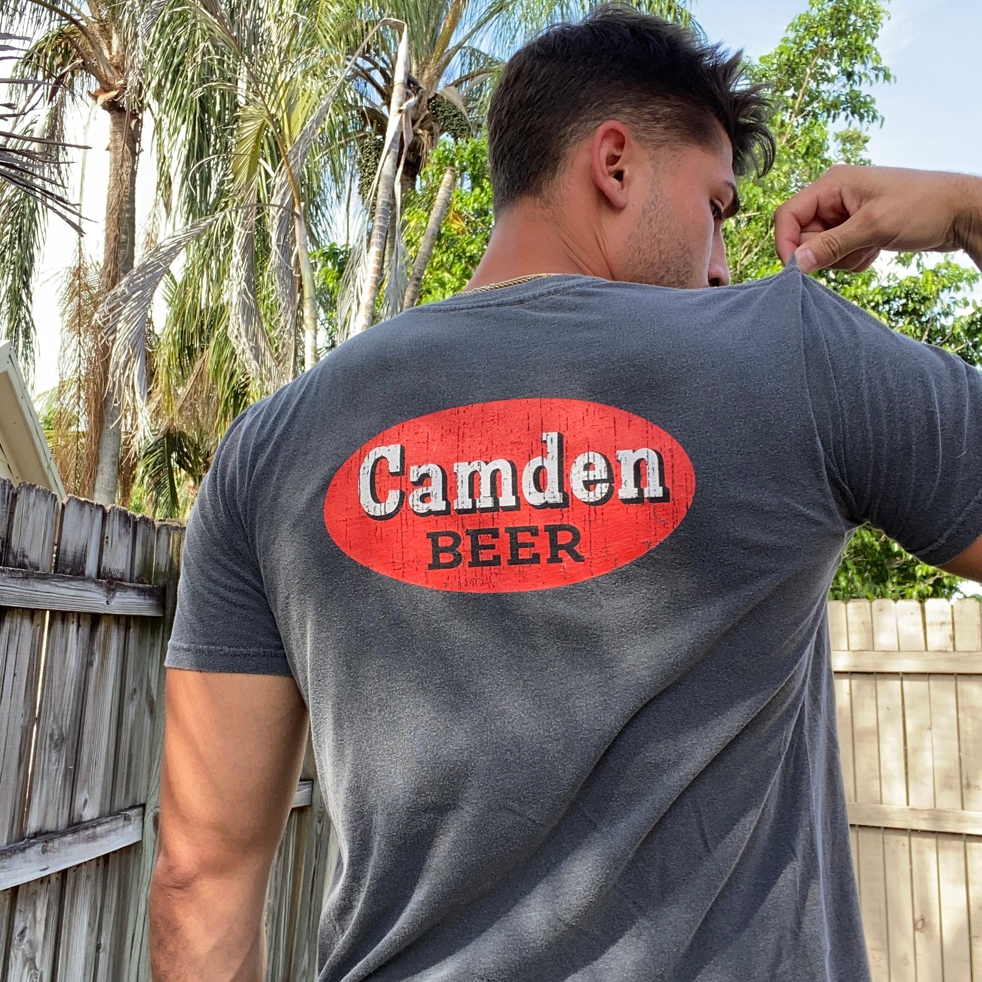 Camden Beer Oval T-Shirt – 100% Made in the USA!